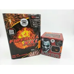 ZESTAW WYRZUTNI JOKER PXB2339 + FIREBALL XXL PXB3613